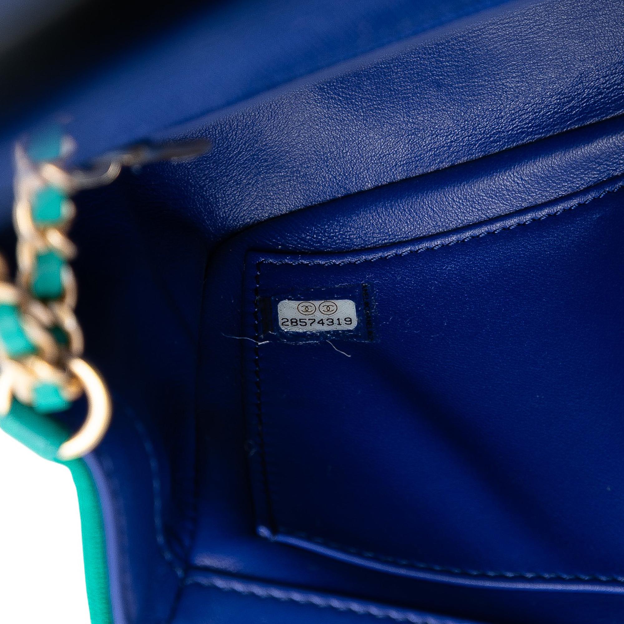 Chanel Small Jersey CC Filigree Flap