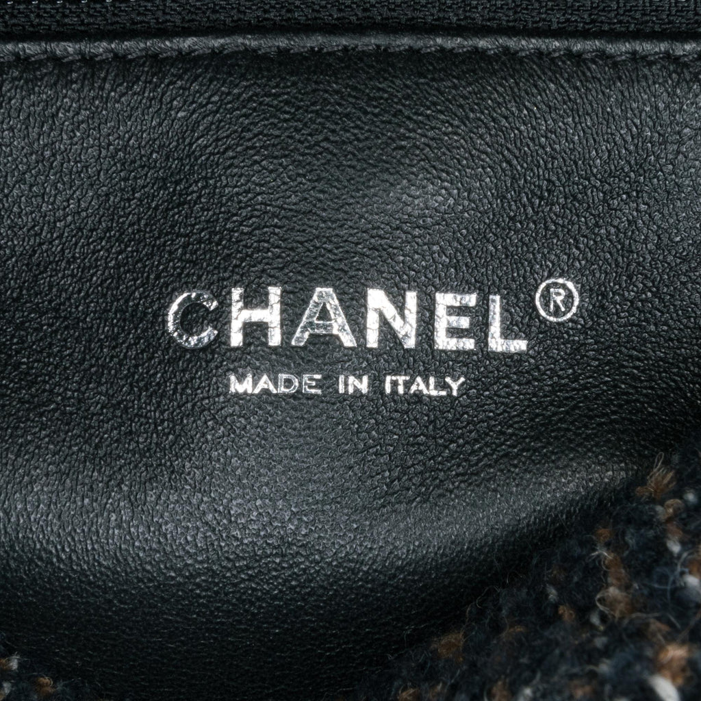 Chanel Small Jersey Tweed Flap