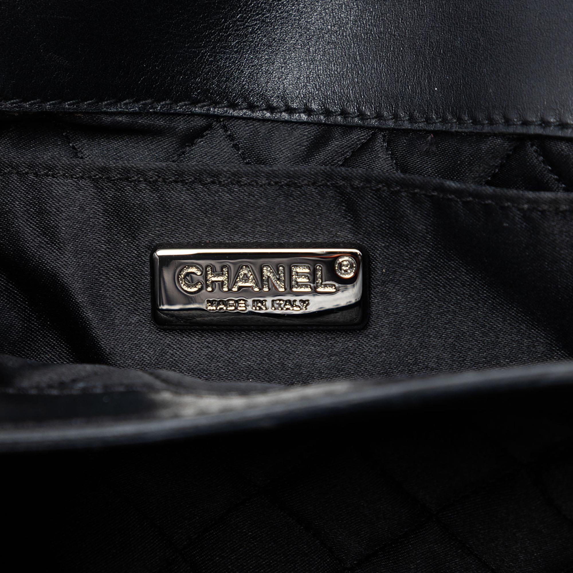 Chanel Small Lambskin Beaded Crystal Flap