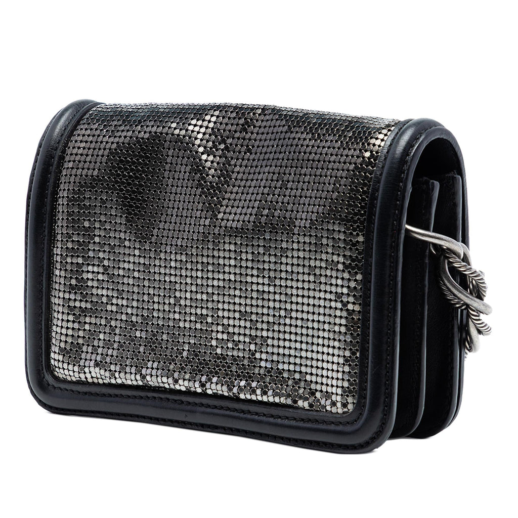 Chanel Small Lambskin Beaded Crystal Flap