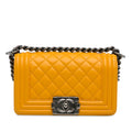 Chanel Small Lambskin Boy Flap (SHG-TzClIp)