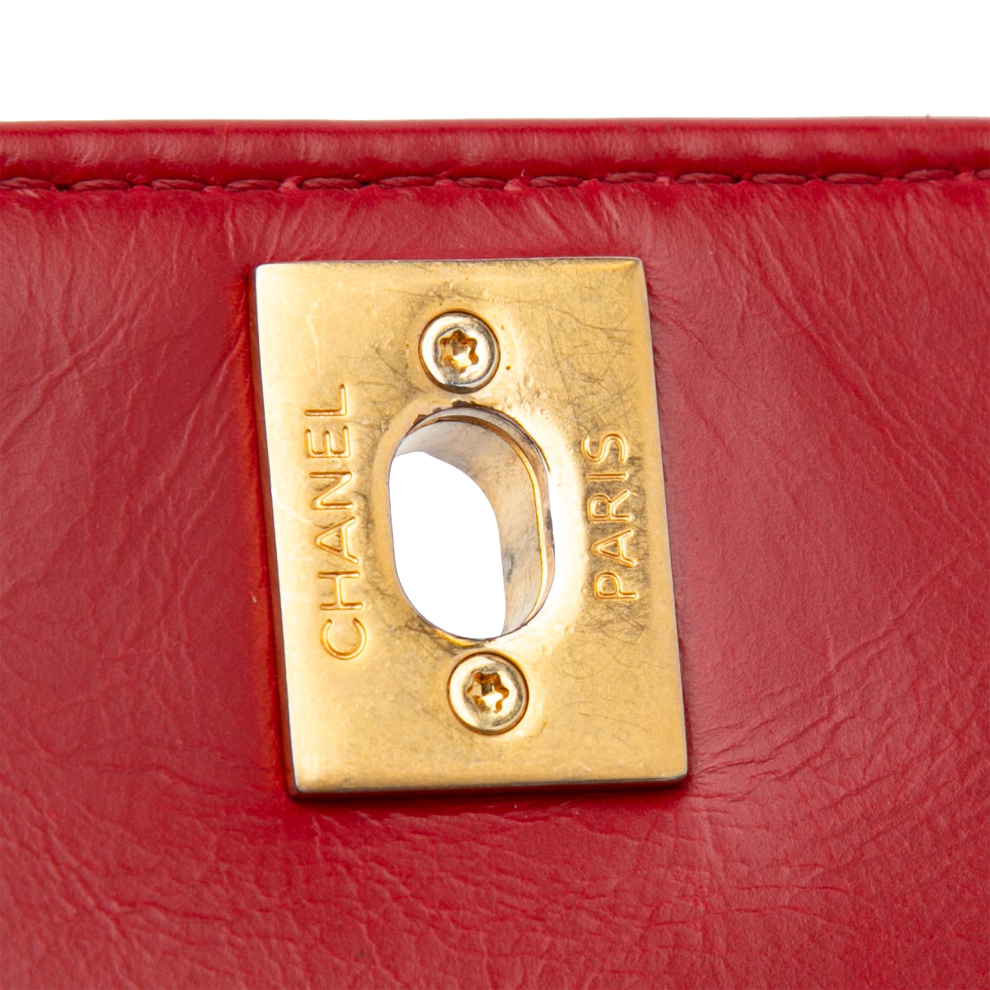 Chanel Small Lambskin Chevron Coco Top Handle Bag