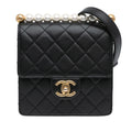 Chanel Small Lambskin Chic Pearls Flap