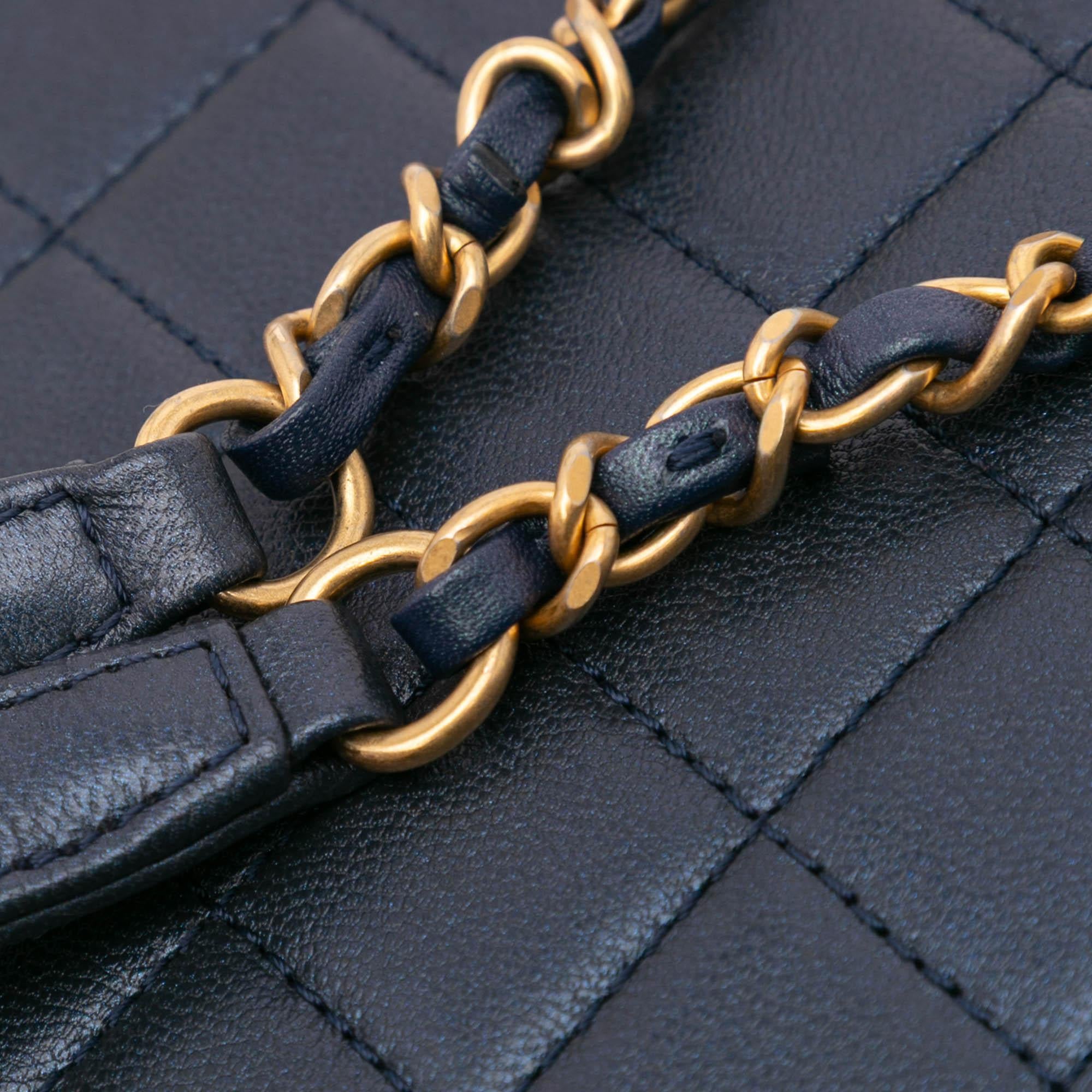 Chanel Small Lambskin Chic Pearls Flap