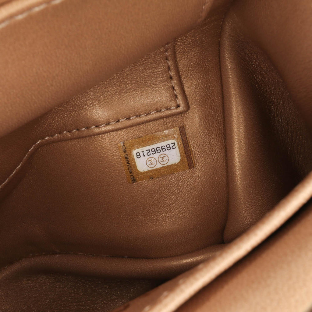 Chanel Small Lambskin Chic Pearls Flap
