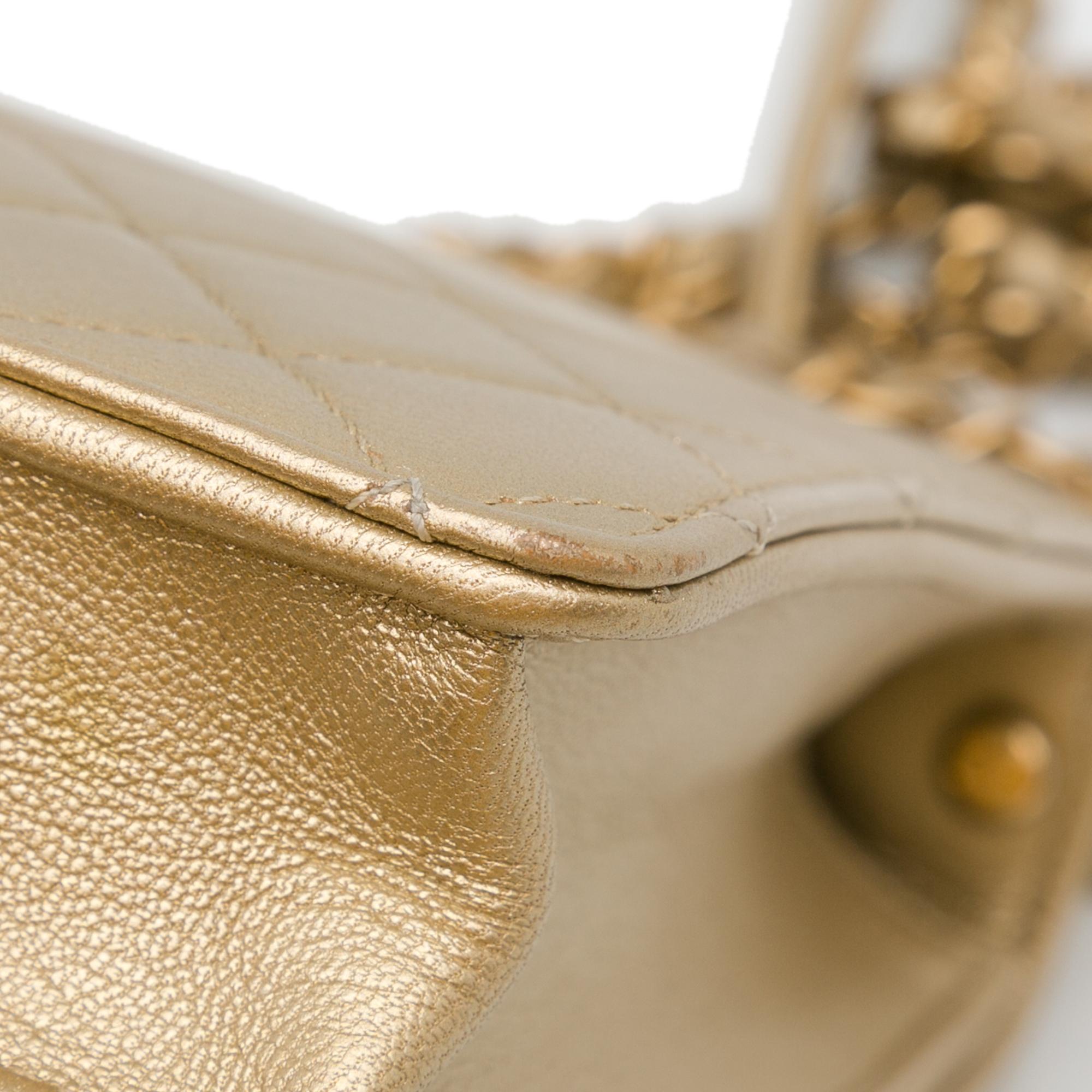 Chanel Small Lambskin Chic Pearls Flap