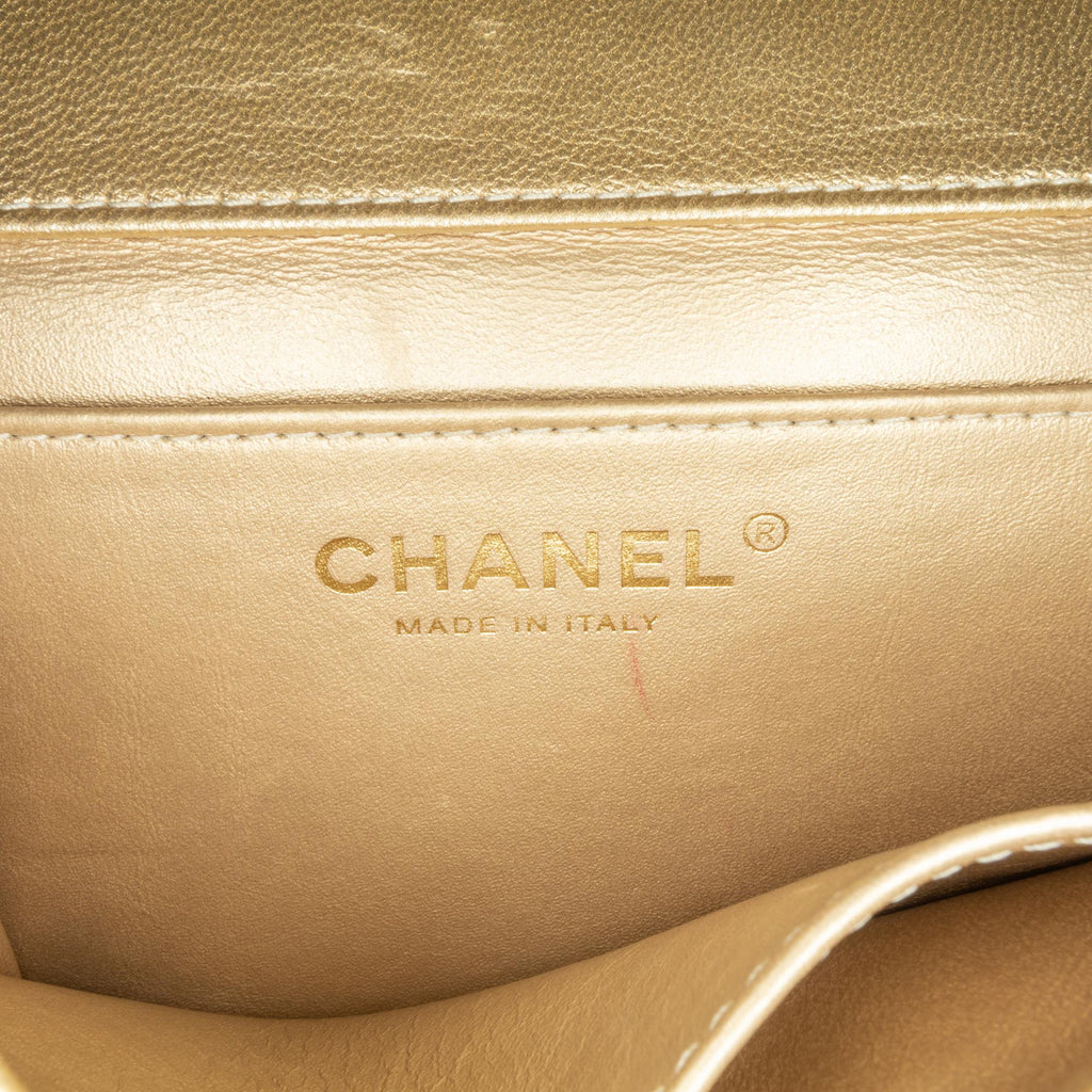 Chanel Small Lambskin Chic Pearls Flap