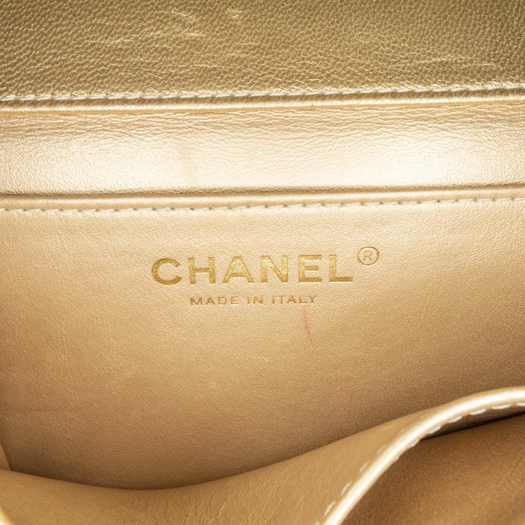 Chanel Small Lambskin Chic Pearls Flap