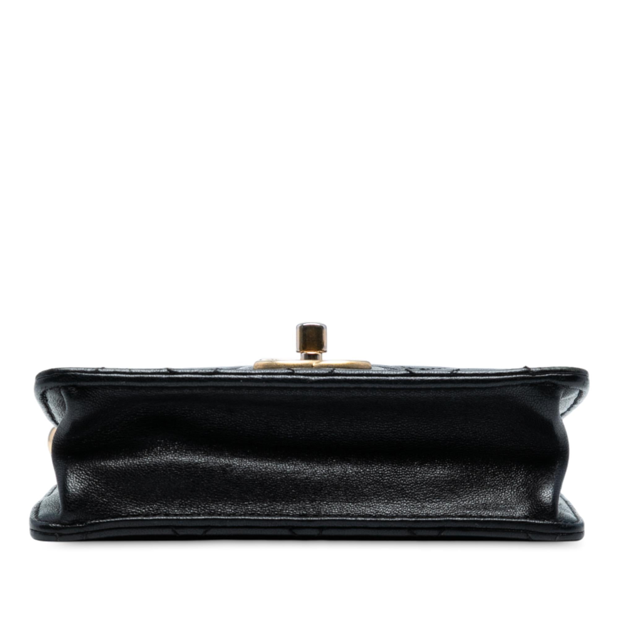 Chanel Small Lambskin Chic Pearls Flap