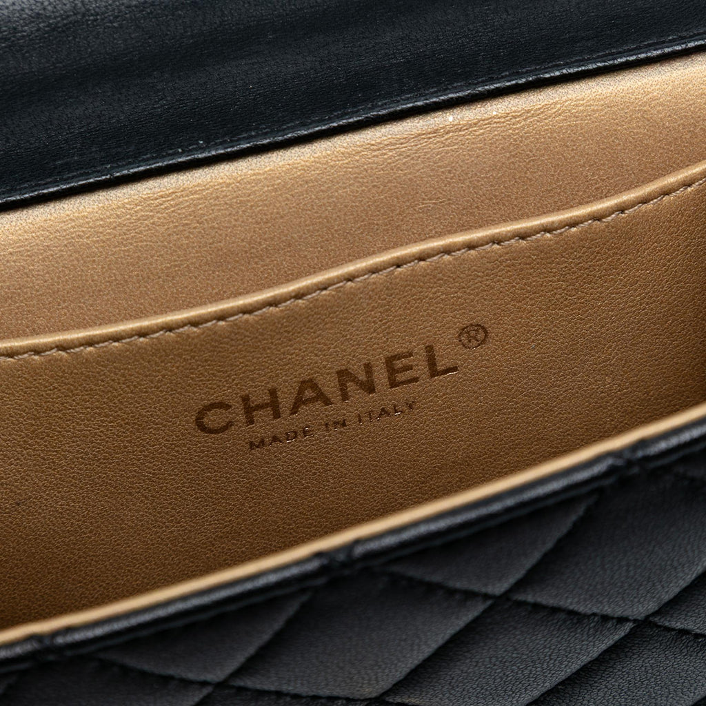 Chanel Small Lambskin Chic Pearls Flap