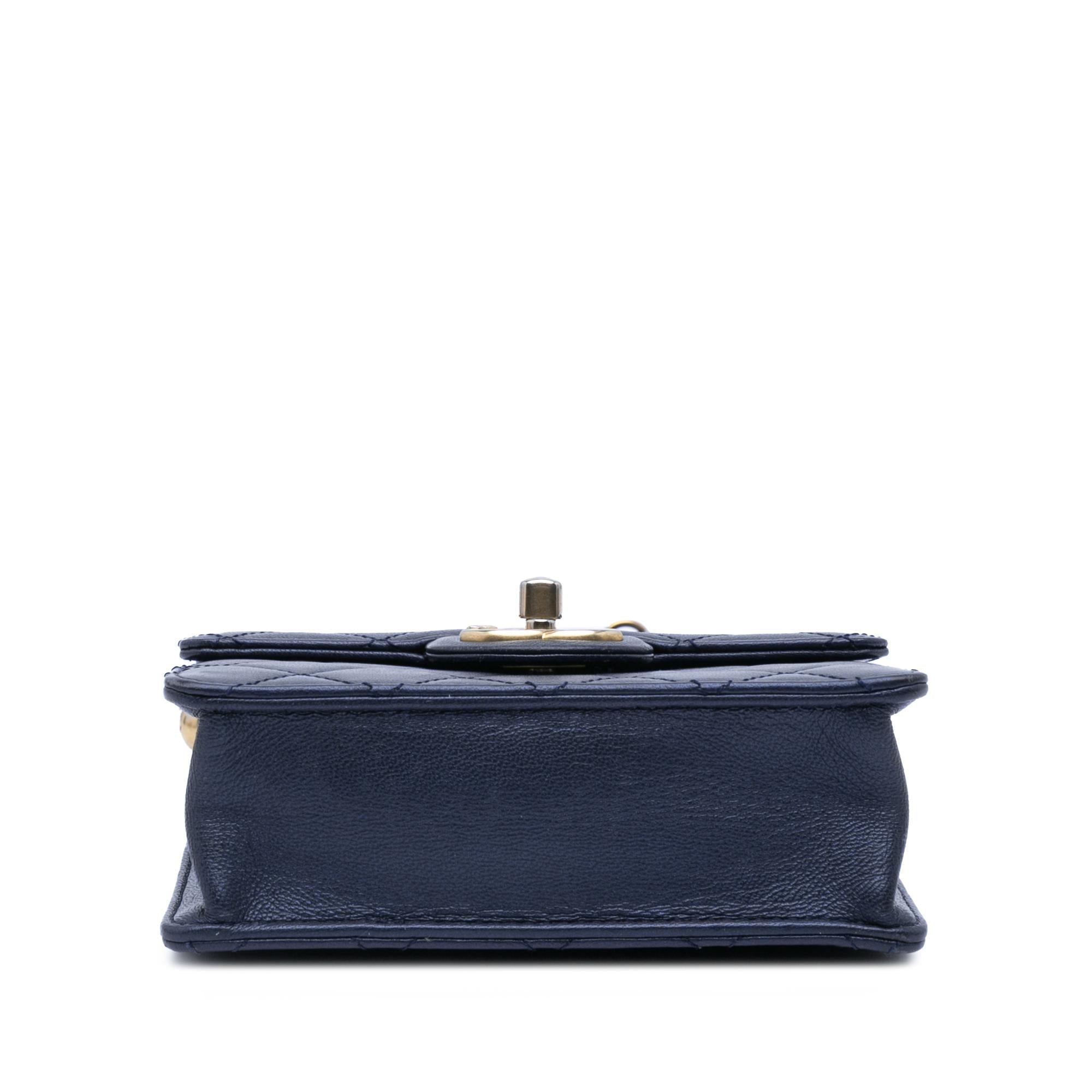 Chanel Small Lambskin Chic Pearls Flap