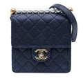 Chanel Small Lambskin Chic Pearls Flap