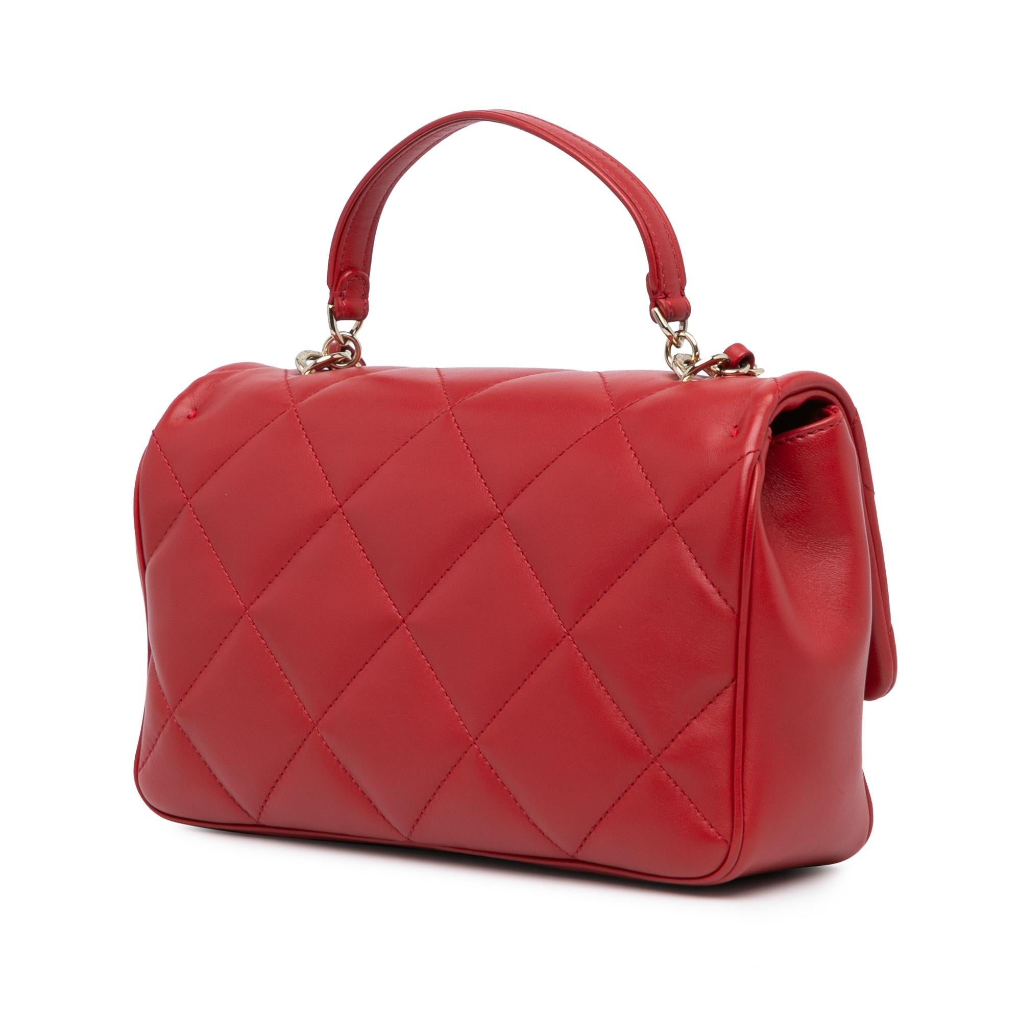 Chanel Small Lambskin Easy Carry Flap (SHG-TT4XIm)