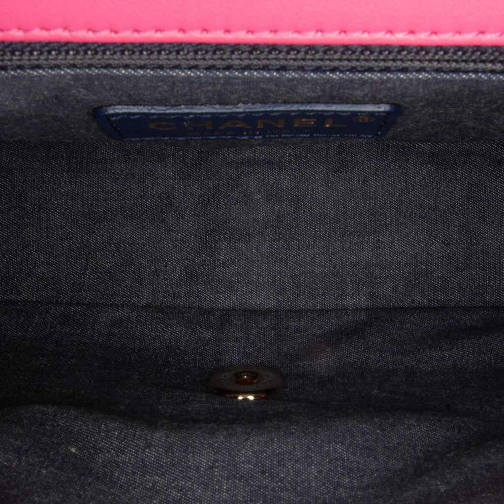 Chanel Small Lambskin Elegant Chain Single Flap (SHG-Ev5zBc)