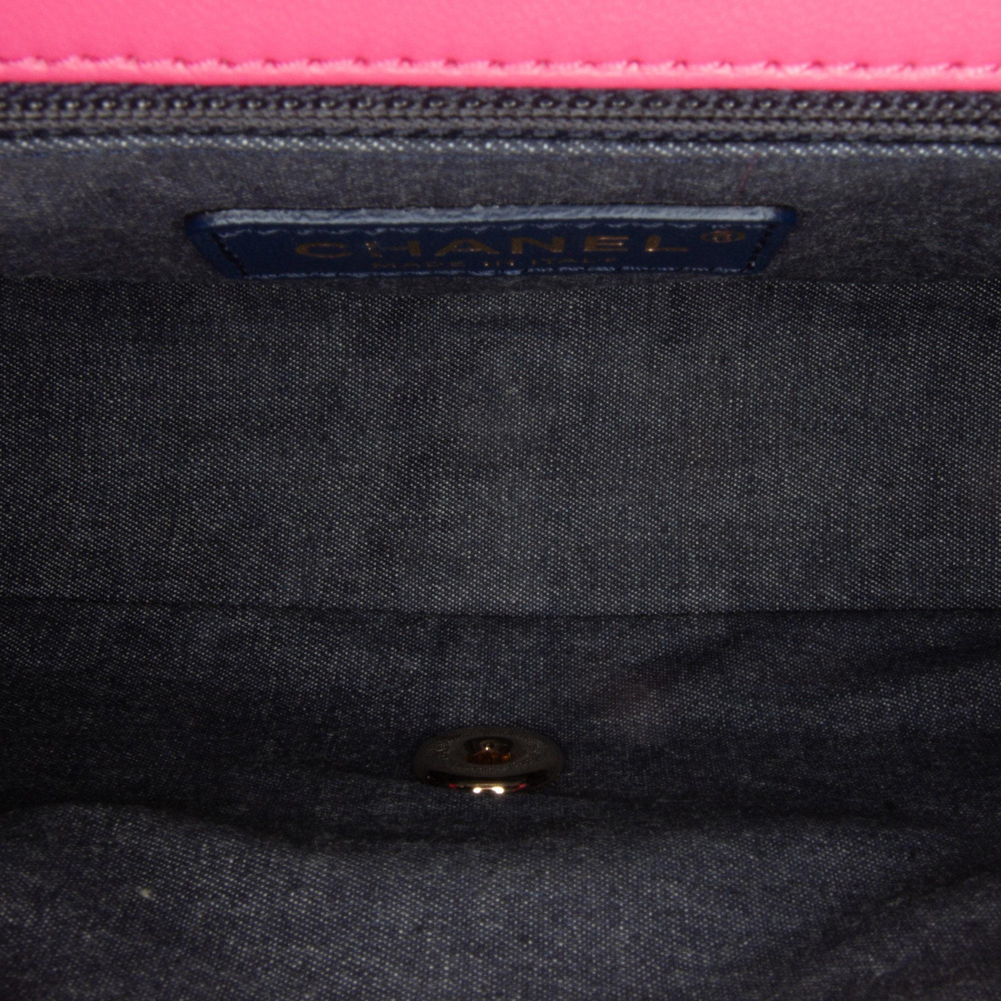Chanel Small Lambskin Elegant Chain Single Flap (SHG-Ev5zBc)