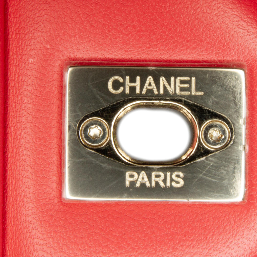 Chanel Small Lambskin Elegant Chain Single Flap (SHG-e6gpic)