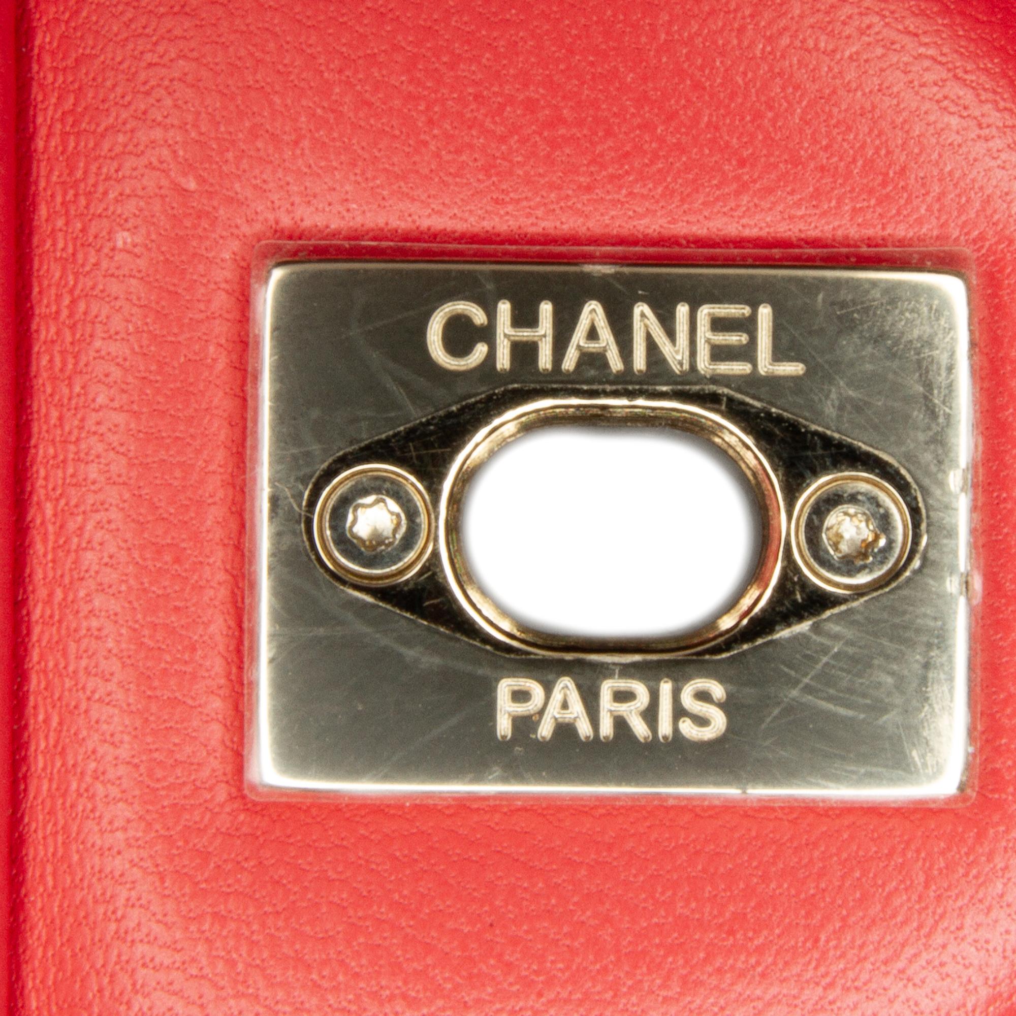 Chanel Small Lambskin Elegant Chain Single Flap (SHG-e6gpic)
