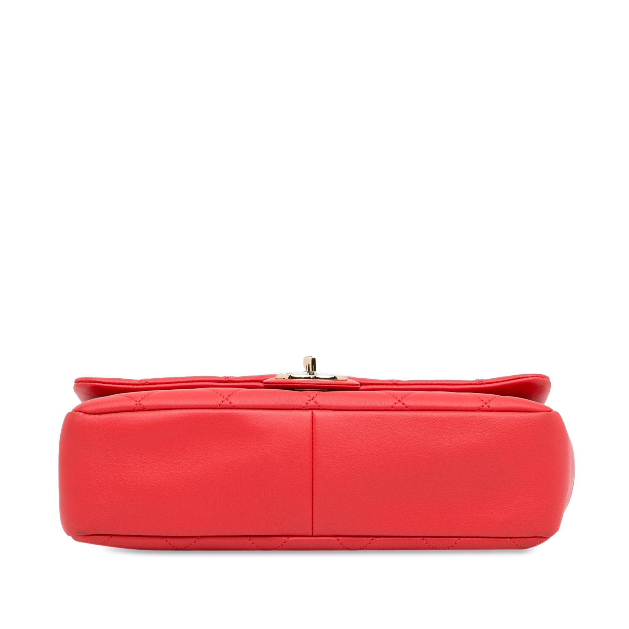 Chanel Small Lambskin Elegant Chain Single Flap (SHG-SDFYLG)
