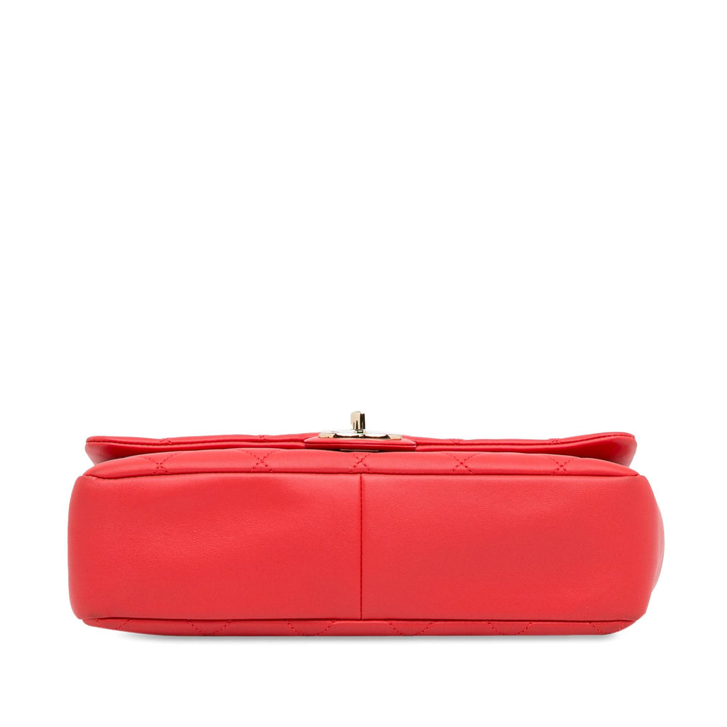 Chanel Small Lambskin Elegant Chain Single Flap (SHG-DSIYbx)