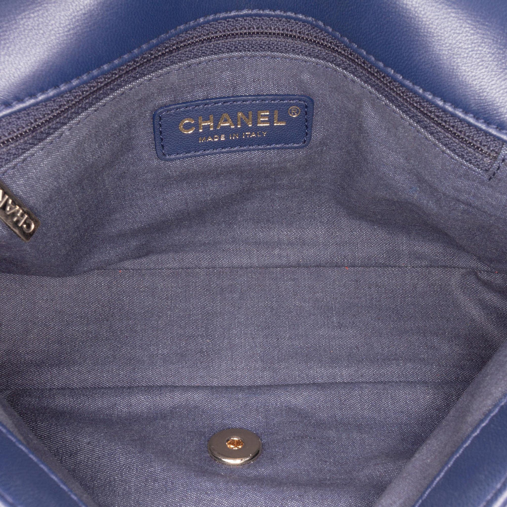 Chanel Small Lambskin Elegant Chain Single Flap