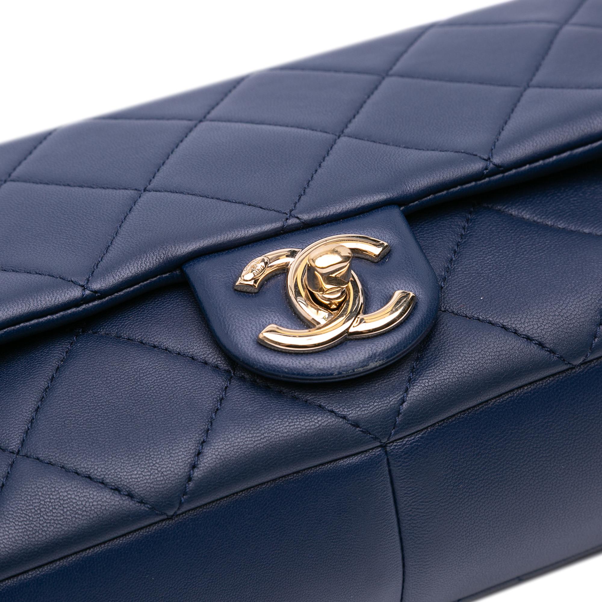 Chanel Small Lambskin Elegant Chain Single Flap