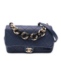 Chanel Small Lambskin Elegant Chain Single Flap