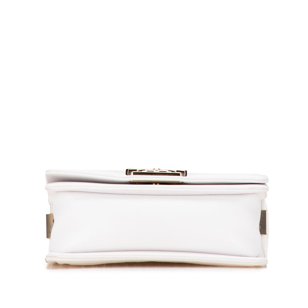 Chanel Small Lambskin Embroidered Boy Flap