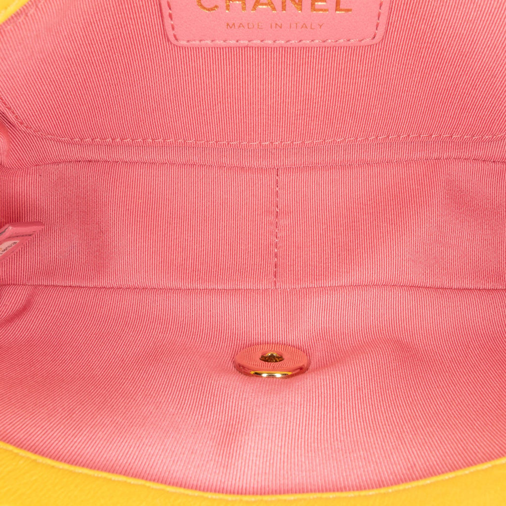 Chanel Small Lambskin Entwined Chain Flap (SHG-17rKtH)