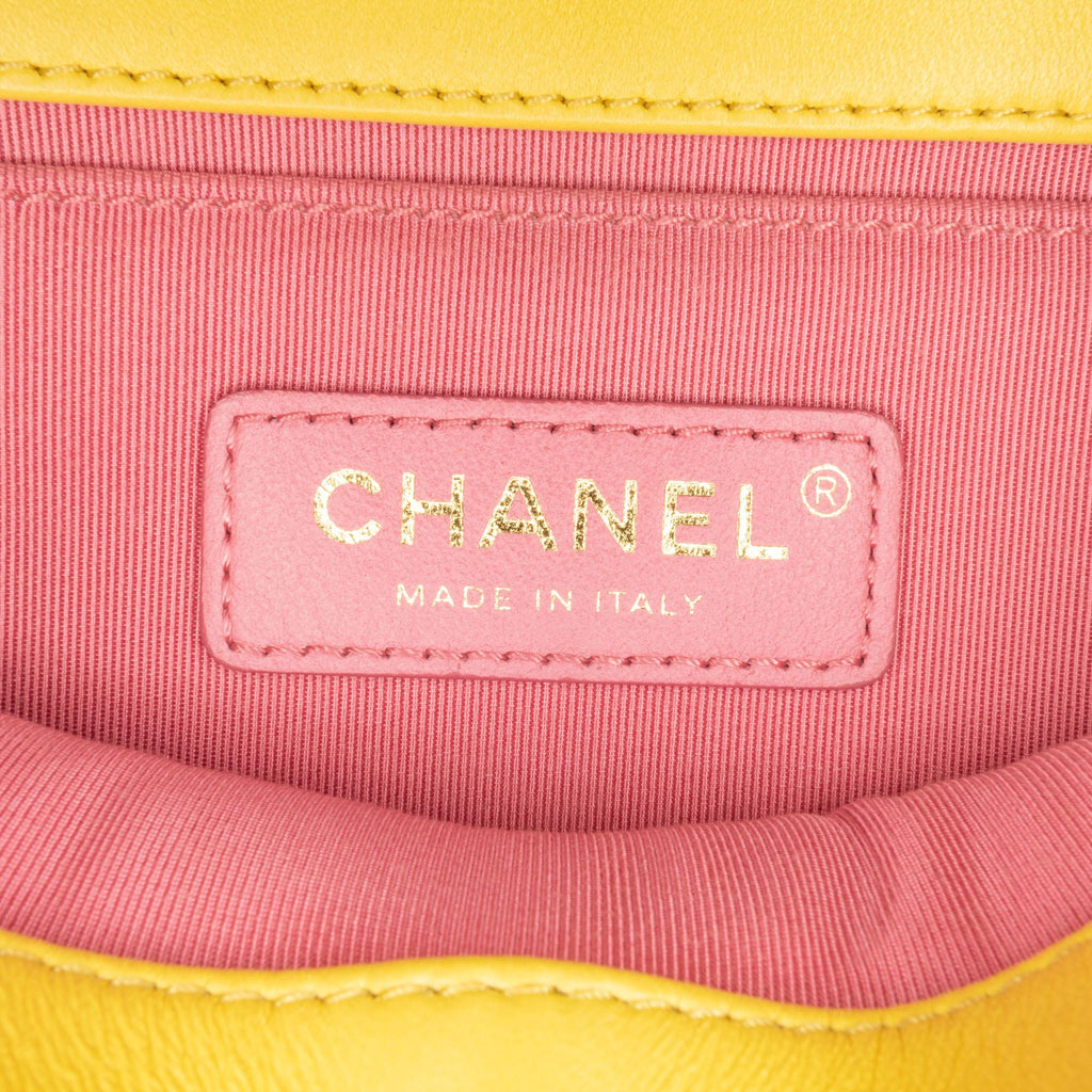 Chanel Small Lambskin Entwined Chain Flap (SHG-17rKtH)