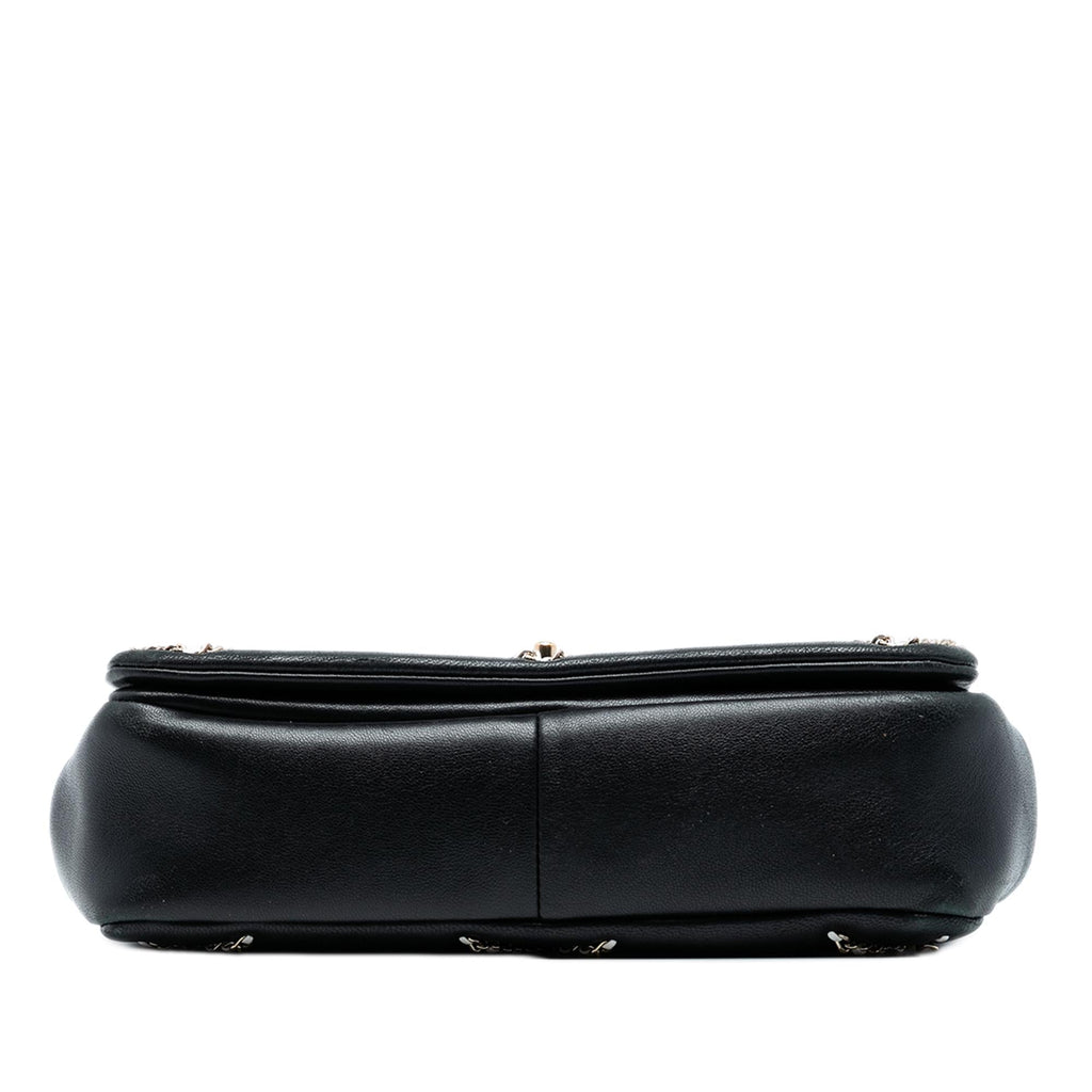 Chanel Small Lambskin Entwined Chain Flap