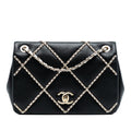 Chanel Small Lambskin Entwined Chain Flap
