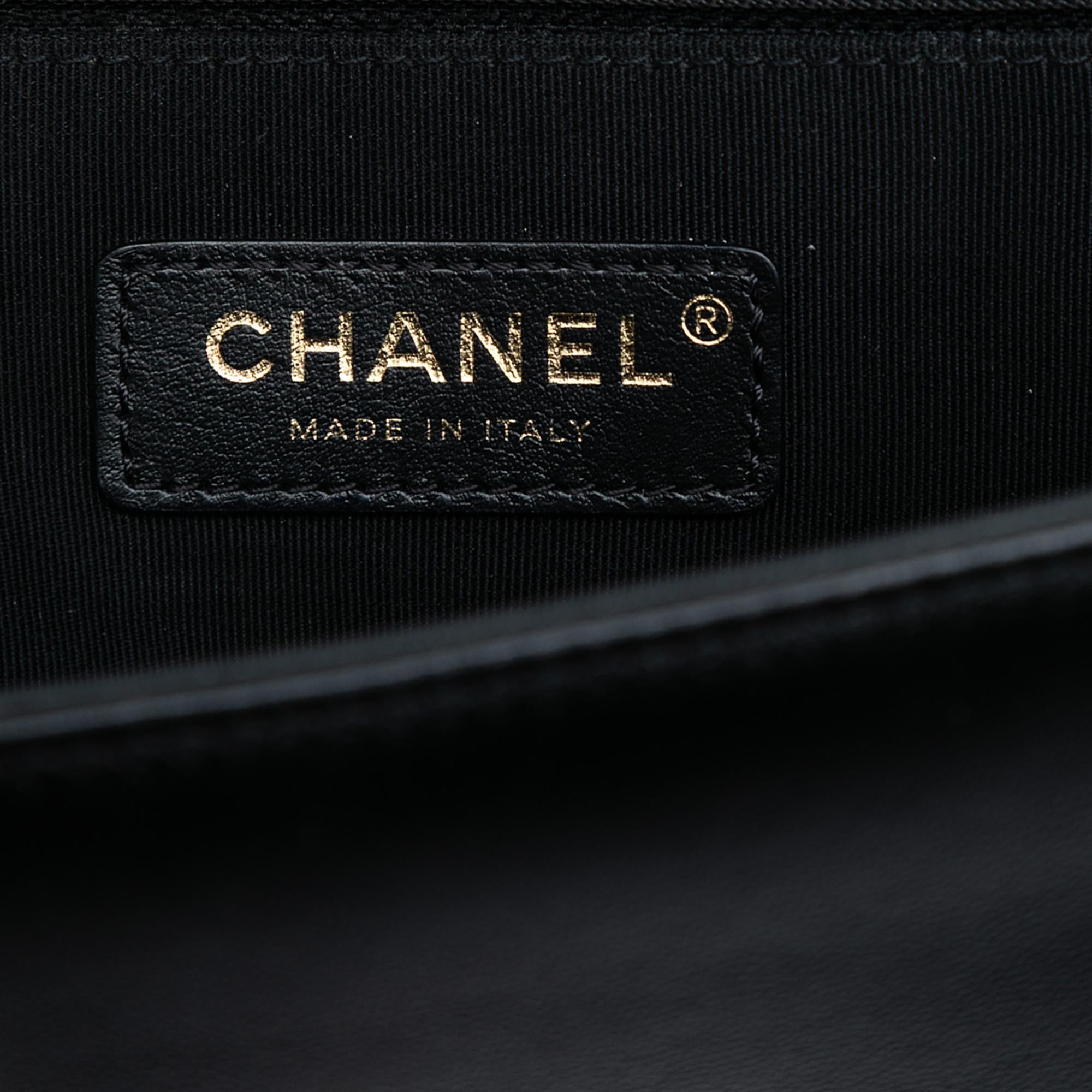 Chanel Small Lambskin Entwined Chain Flap