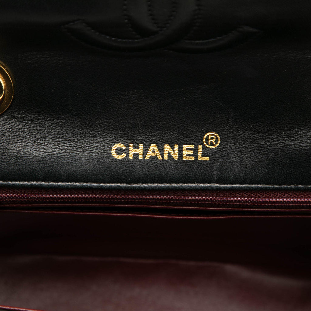 Chanel Small Lambskin Kelly Top Handle Bag