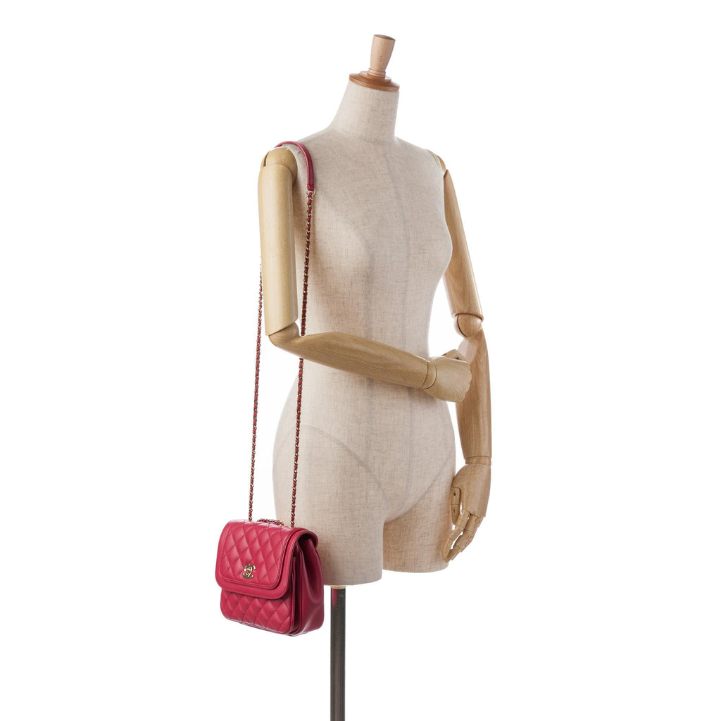 Chanel Small Lambskin Lovely Day Flap (SHG-jwbtgM)