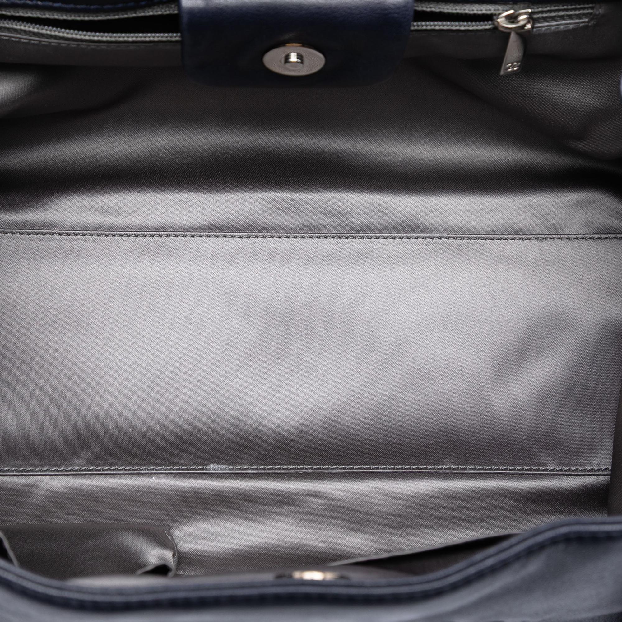 Chanel Small Lambskin Pearl Obsession Accordion Tote