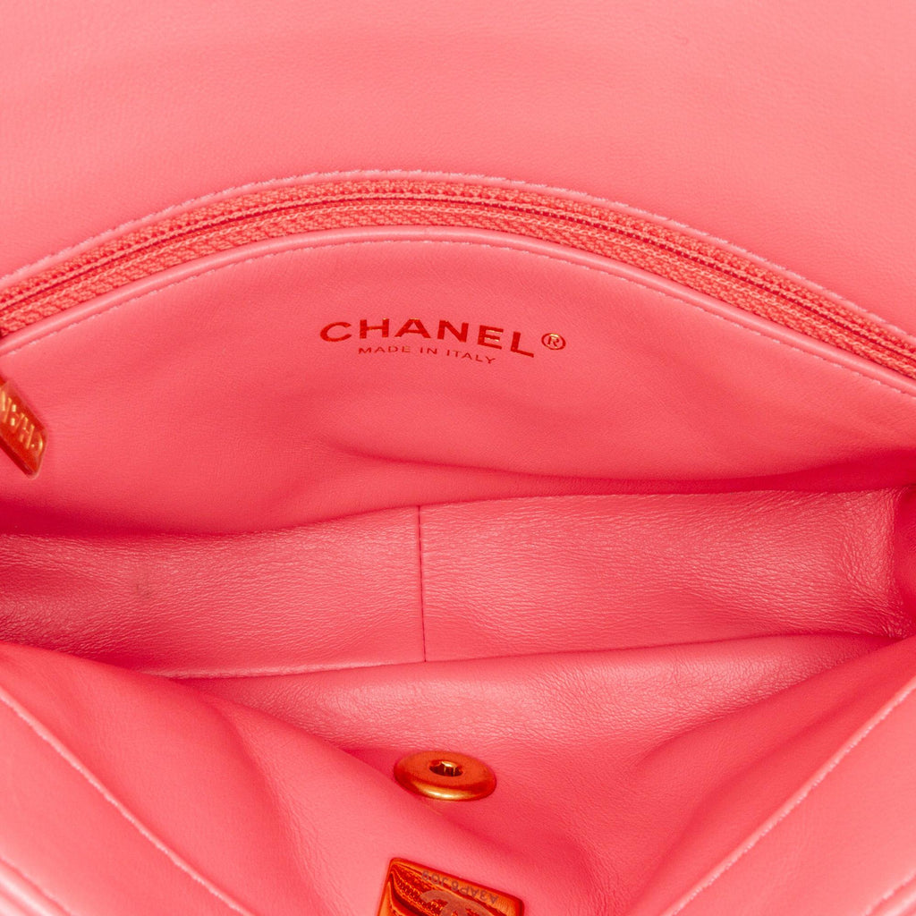 Chanel Small Lambskin Pending CC Flap