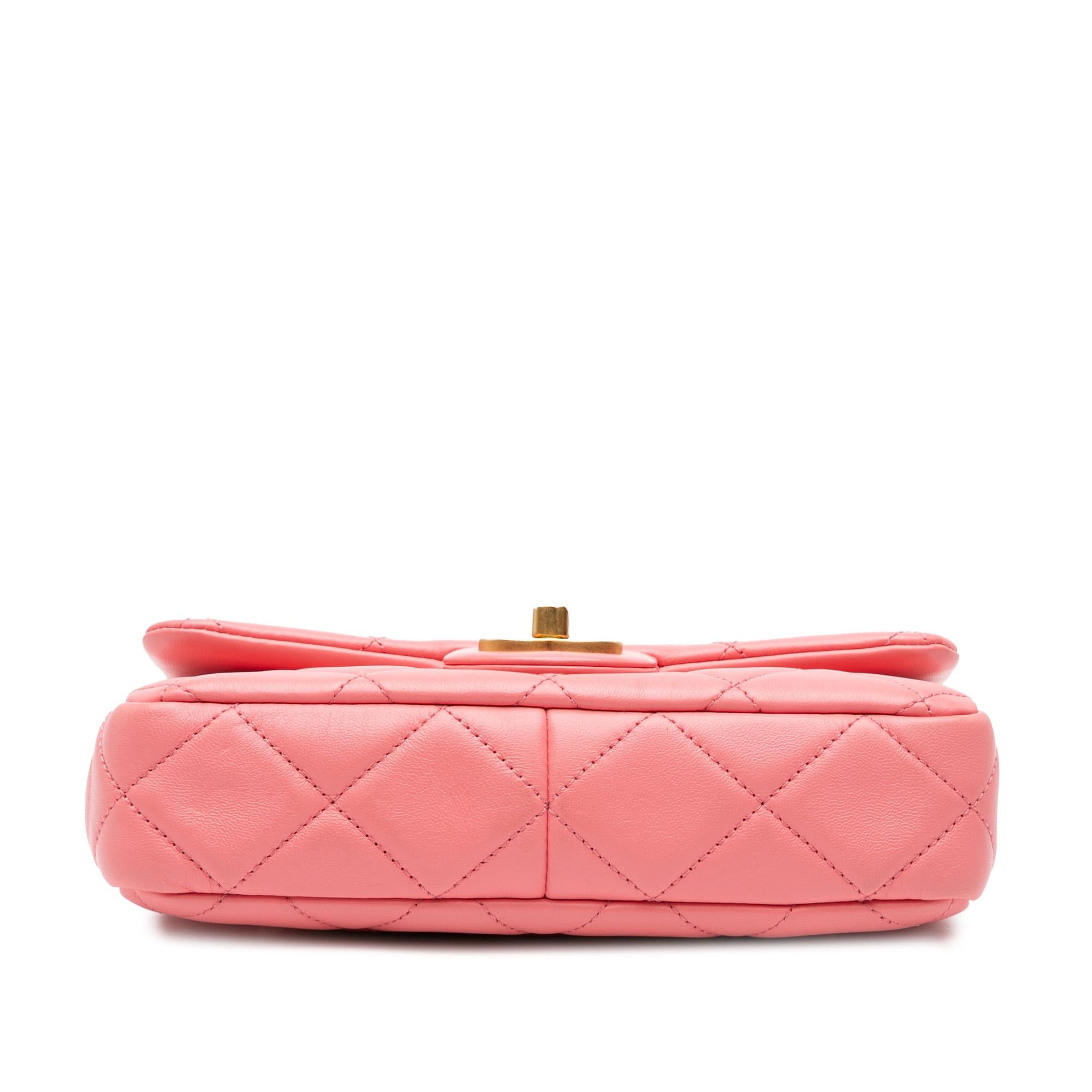 Chanel Small Lambskin Pending CC Flap