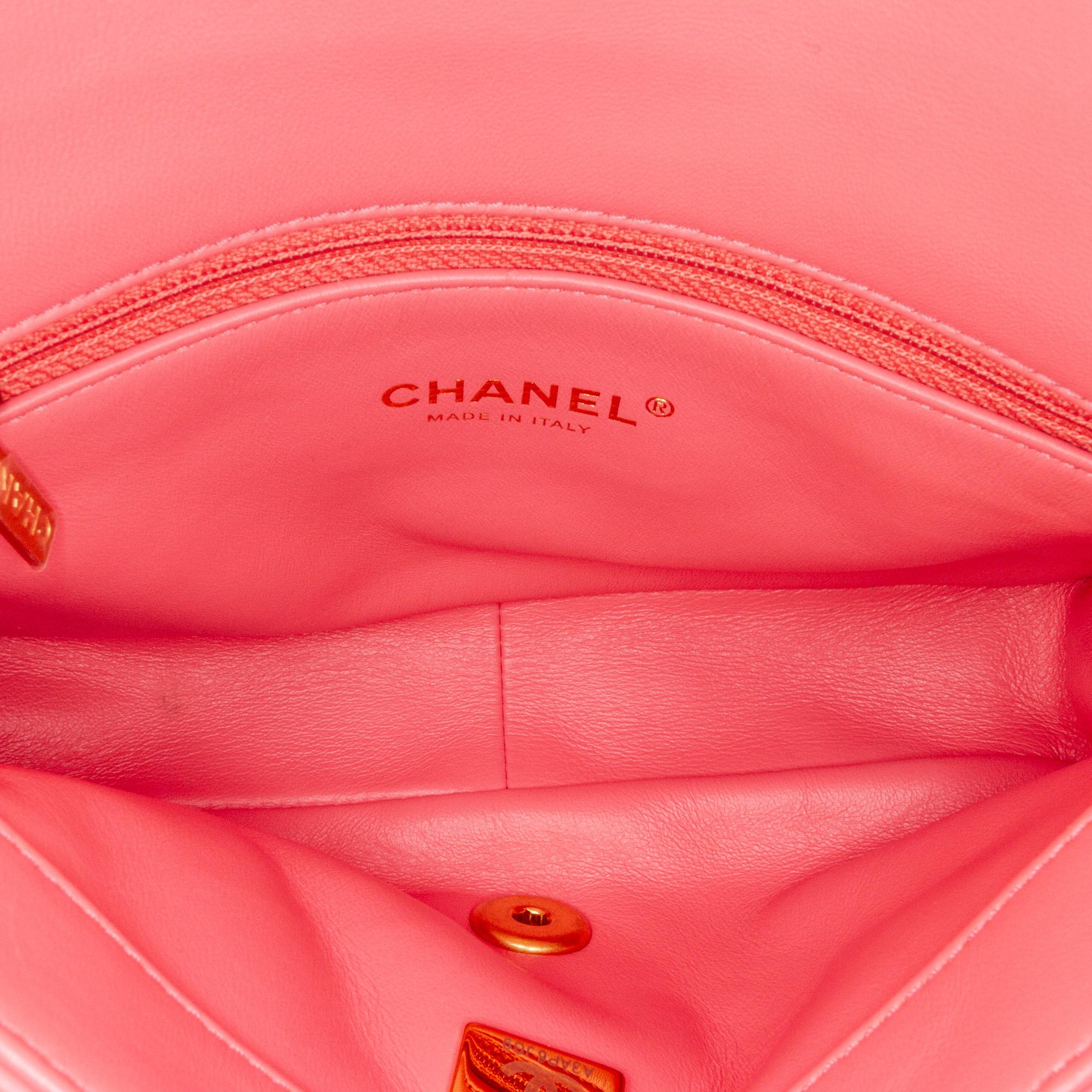 Chanel Small Lambskin Pending CC Flap