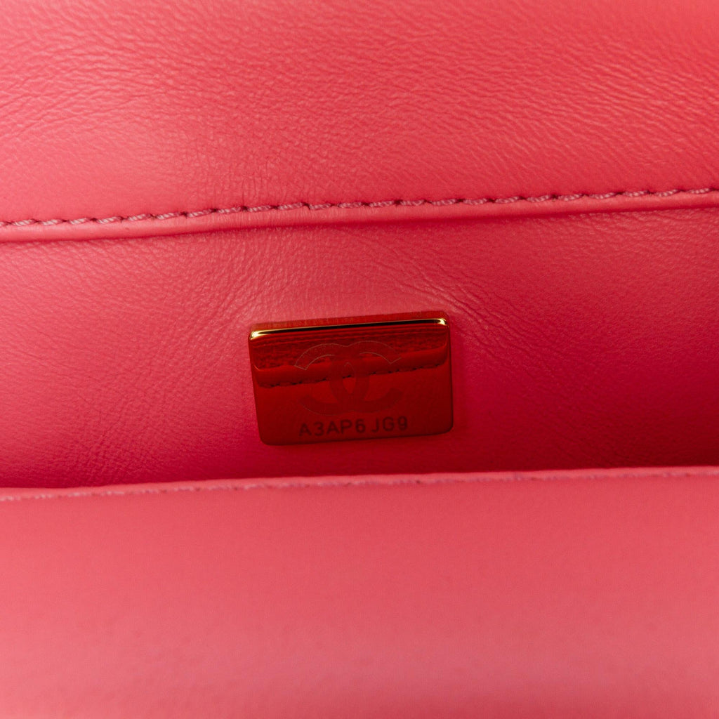 Chanel Small Lambskin Pending CC Flap