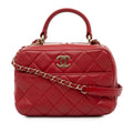 Chanel Small Lambskin Trendy CC Bowling (SHG-QJbngs)