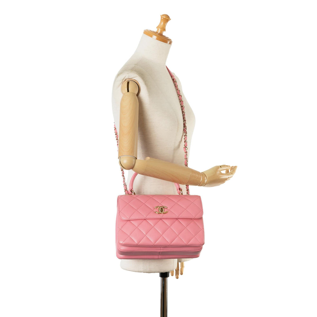 Chanel Small Lambskin Trendy CC Flap (SHG-BwbnZL)