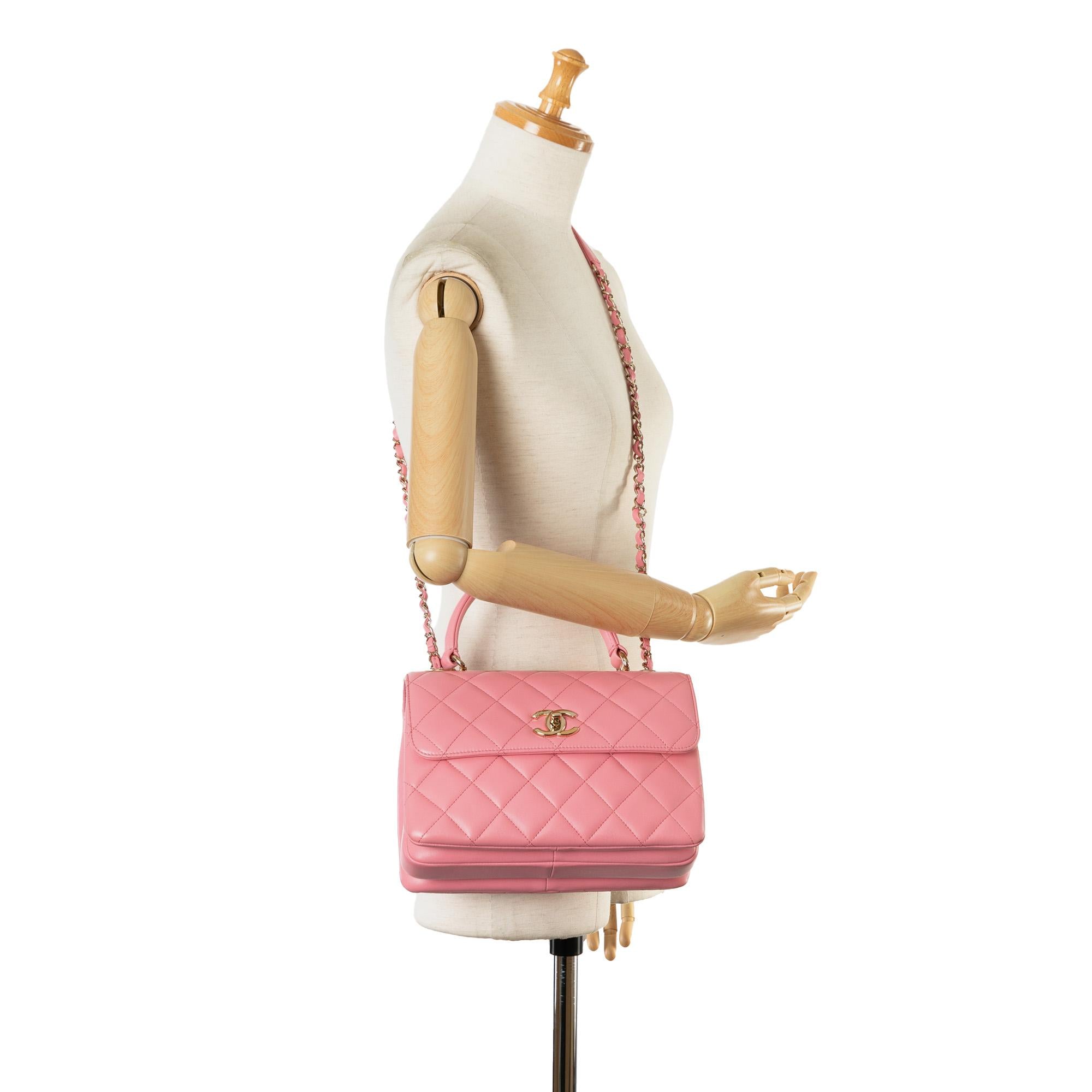 Chanel Small Lambskin Trendy CC Flap (SHG-BwbnZL)