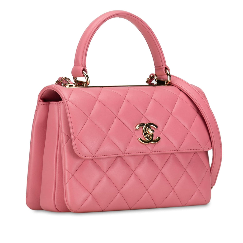 Chanel Small Lambskin Trendy CC Flap (SHG-BwbnZL)