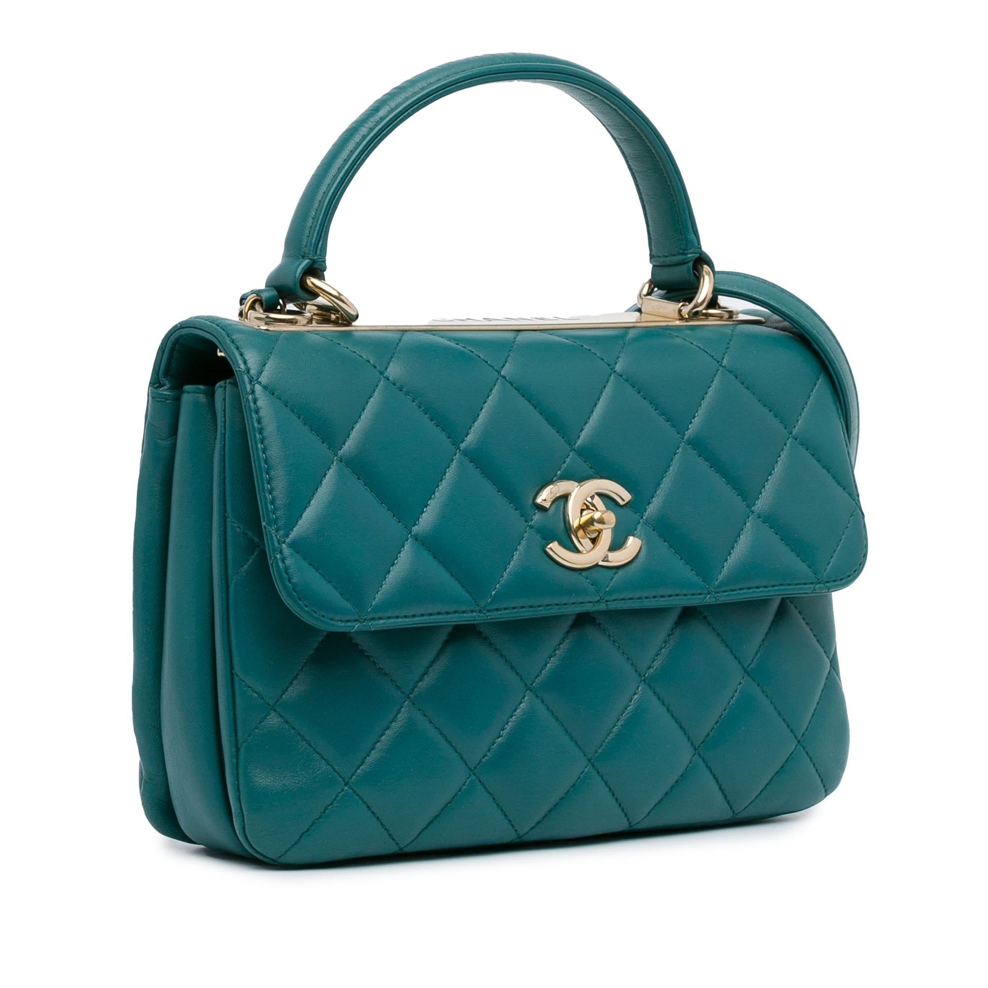 Chanel Small Lambskin Trendy CC Flap (SHG-TmfDUA)