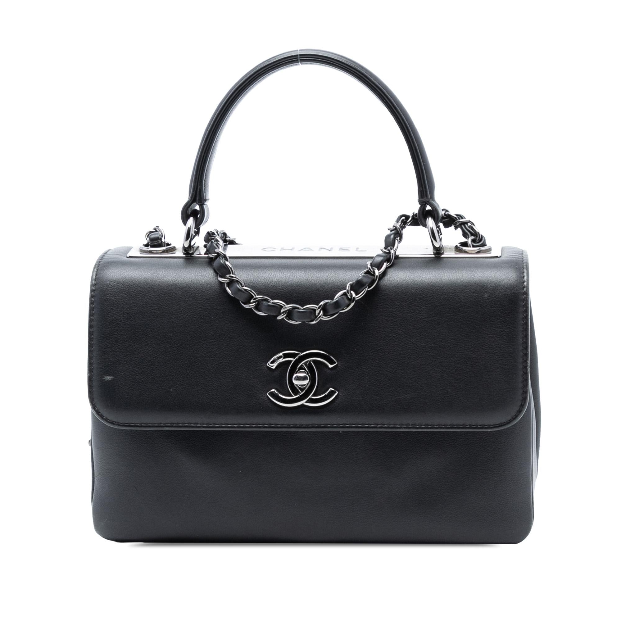 Chanel Small Lambskin Trendy CC Top Handle Bag