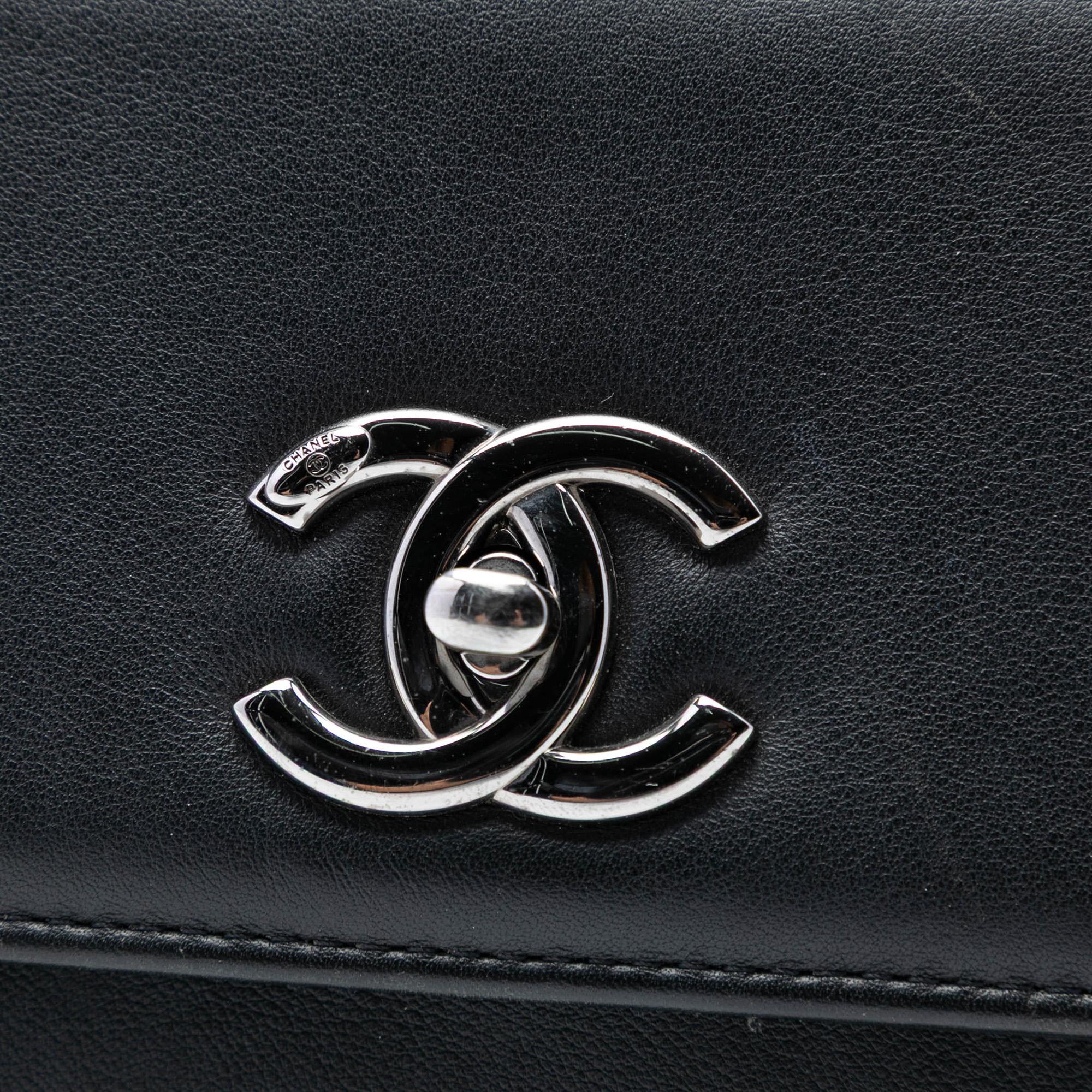 Chanel Small Lambskin Trendy CC Top Handle Bag