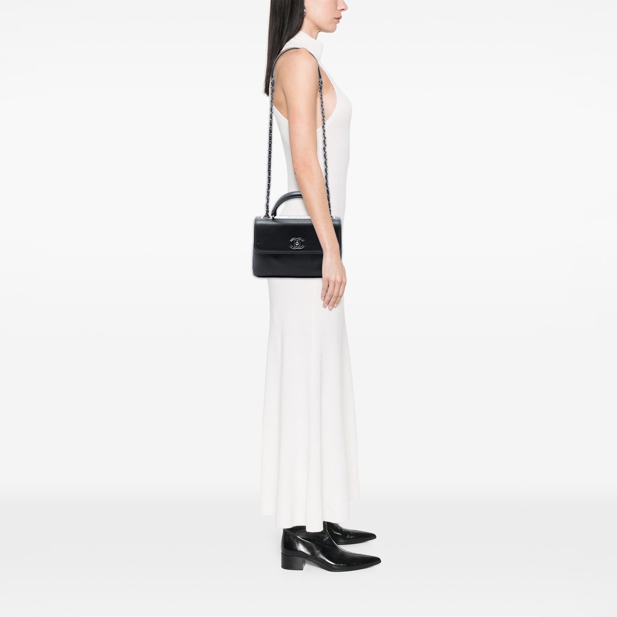 Chanel Small Lambskin Trendy CC Top Handle Bag