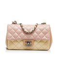 Chanel Small Lambskin Tricolor Single Flap (SHG-S9mL1J)