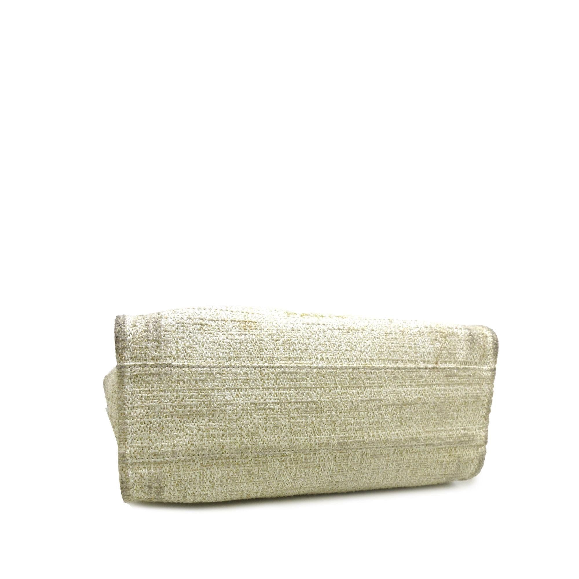 Chanel Small Lurex Boucle Deauville Tote (SHG-8lEXrU)