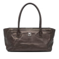 Chanel Small Metallic Calfskin Executive Cerf Tote